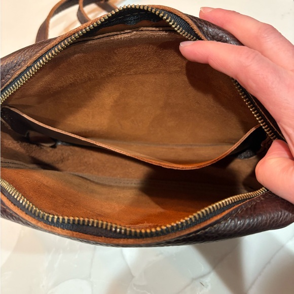 Portland Leather Rich Brown Bag - Picture 9 of 12